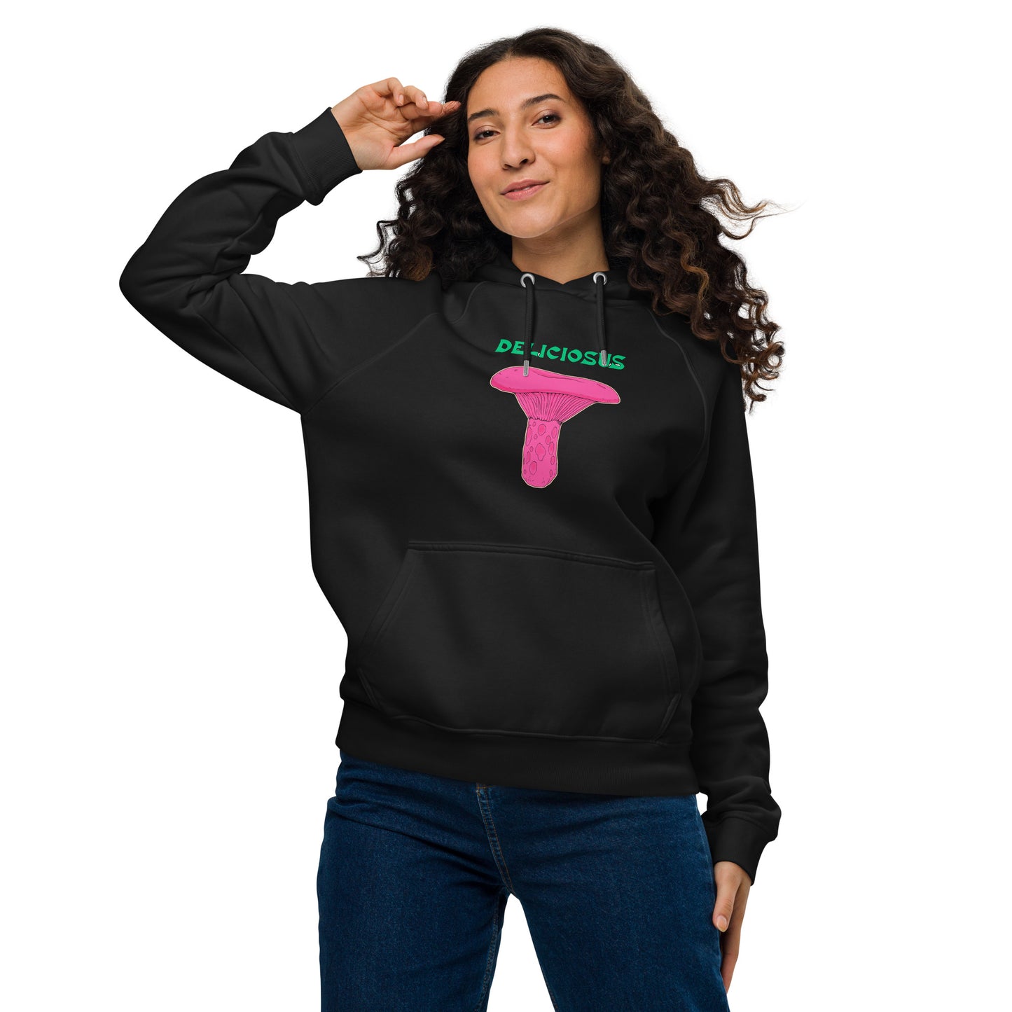 Deliciosus Unisex Eco Raglan Hoodie