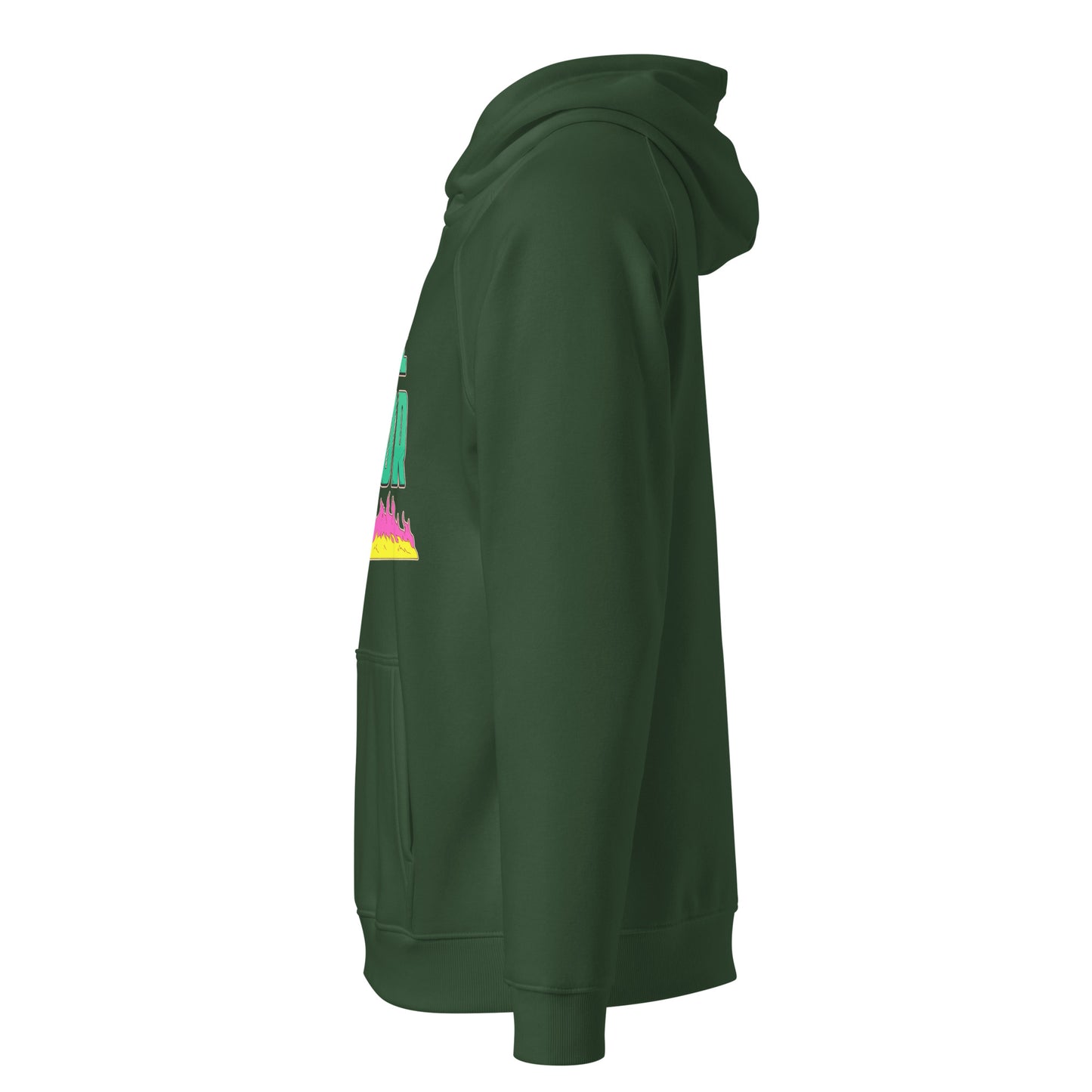 Climate Warrior Unisex Eco Raglan Hoodie