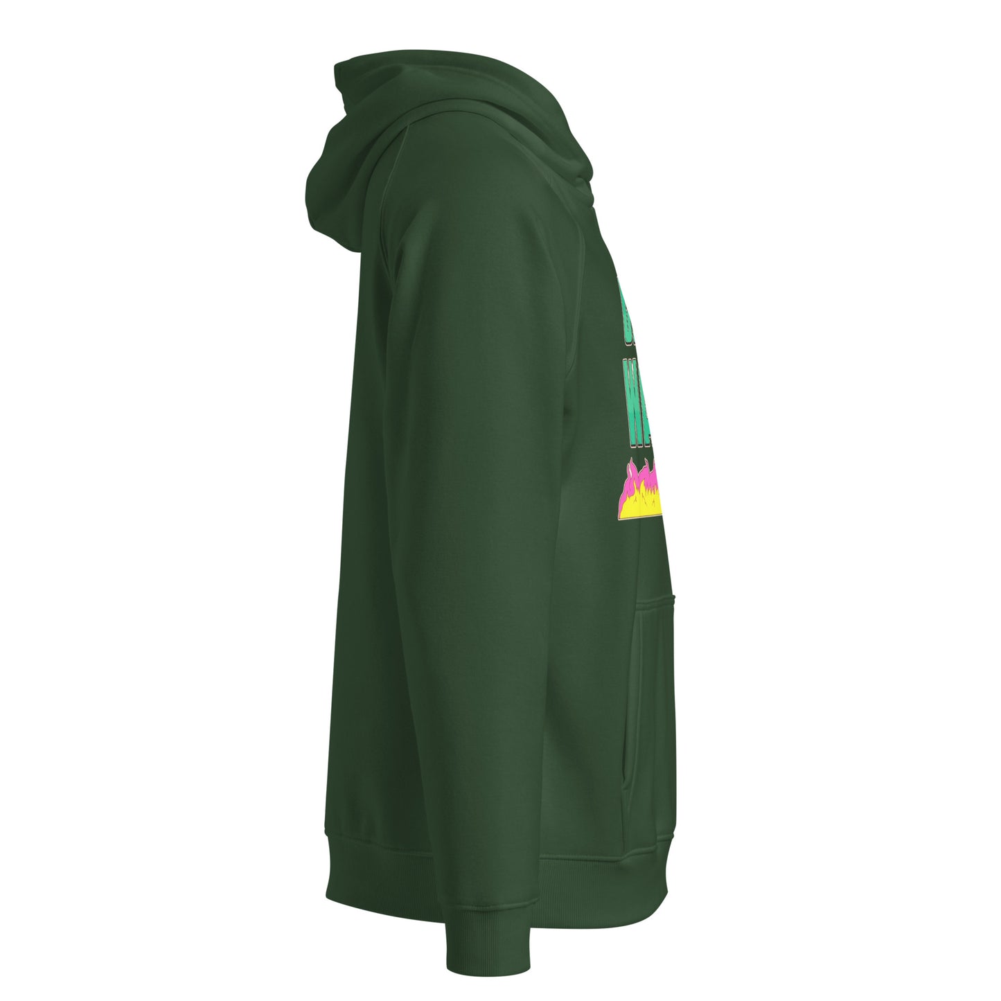 Climate Warrior Unisex Eco Raglan Hoodie