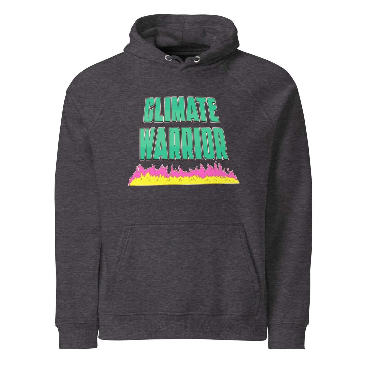 Climate Warrior Unisex Eco Raglan Hoodie