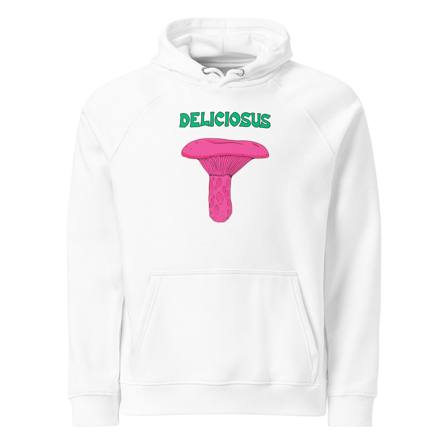 Deliciosus Unisex Eco Raglan Hoodie