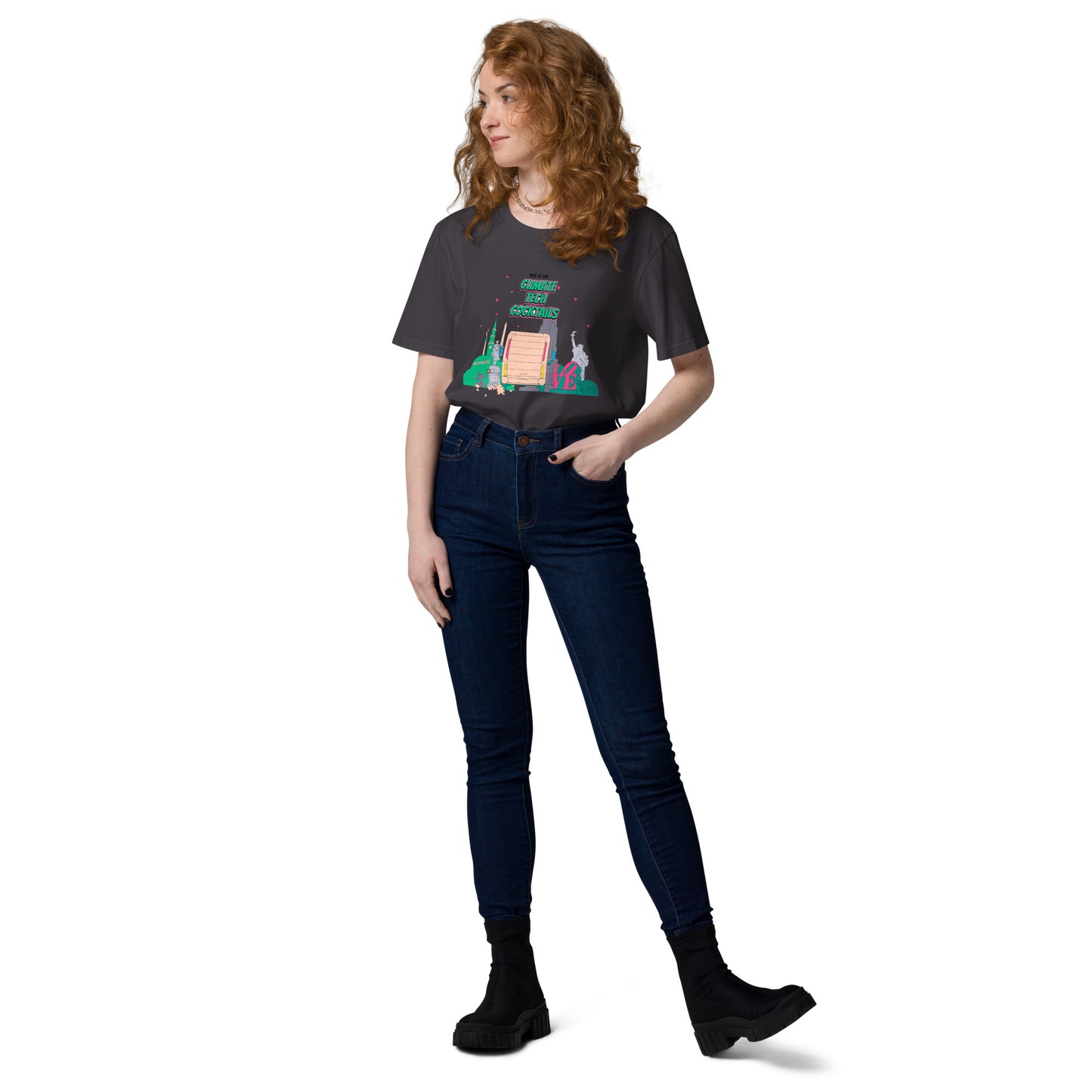 Here We Are Unisex Organic Cotton T-shirt