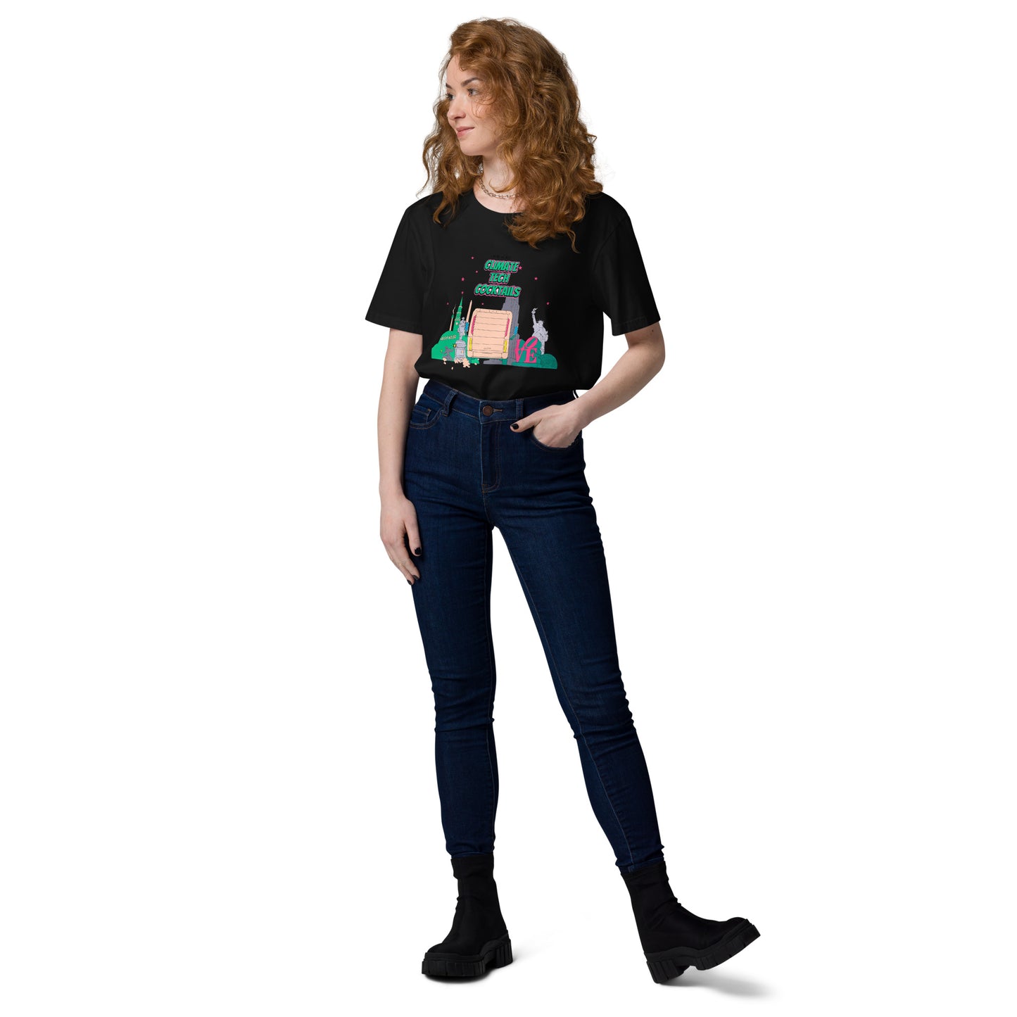 Here We Are Unisex Organic Cotton T-shirt