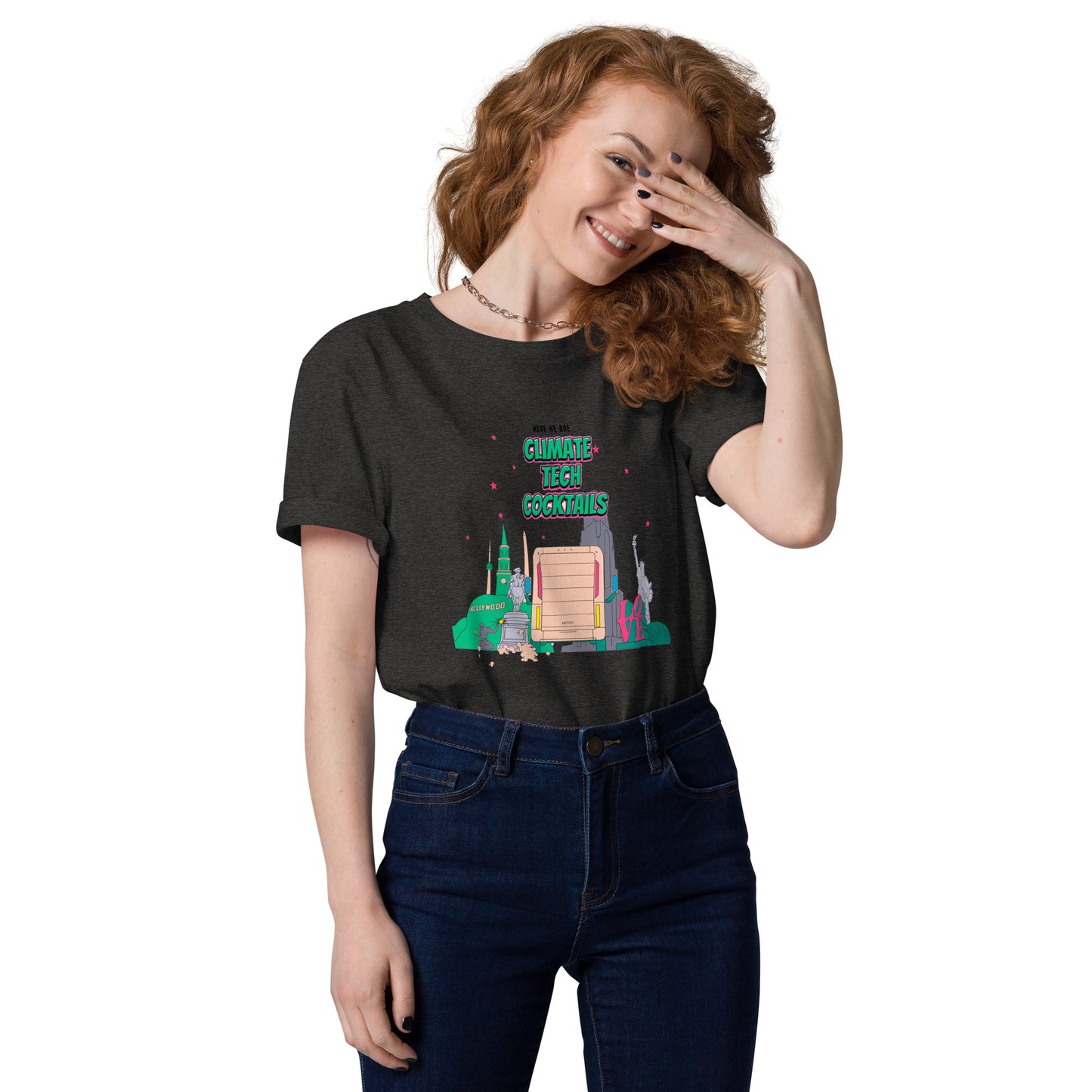 Here We Are Unisex Organic Cotton T-shirt