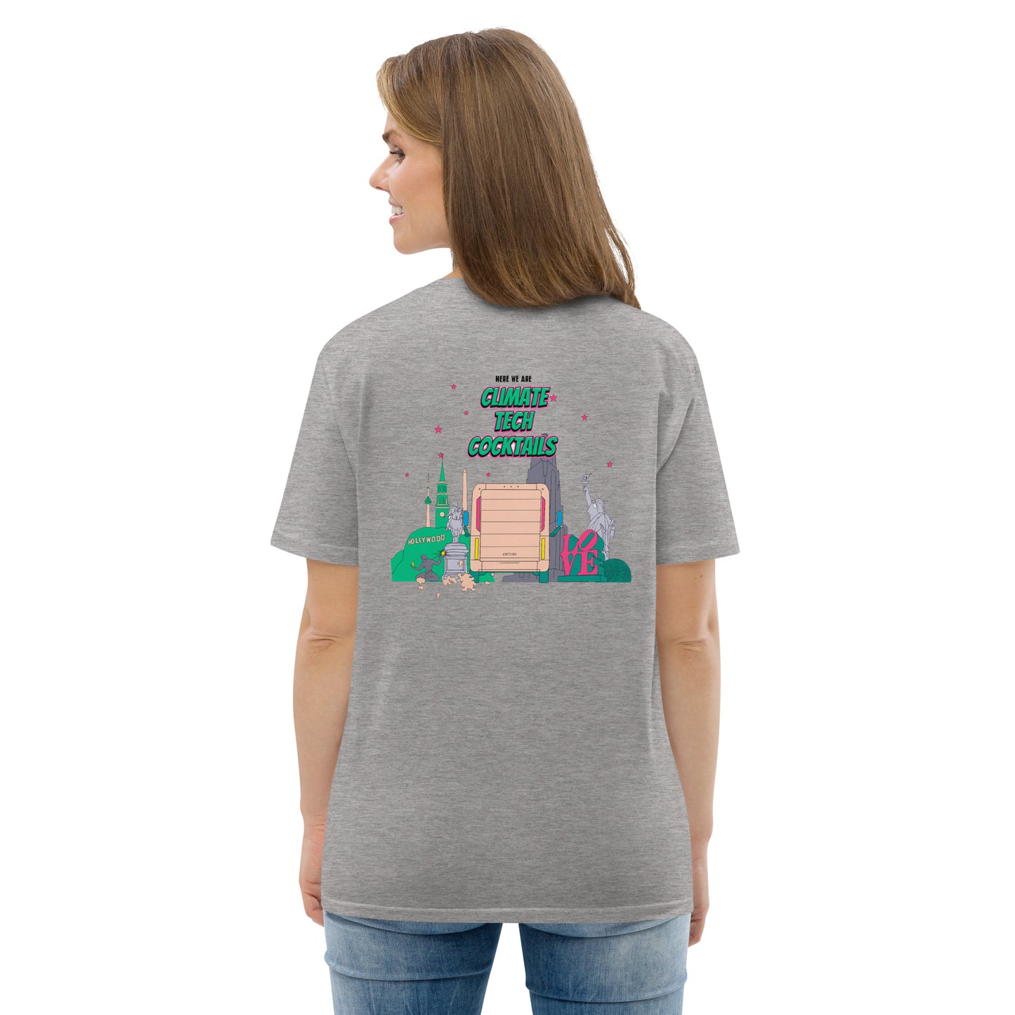 Here I Am Unisex Organic Cotton T-shirt