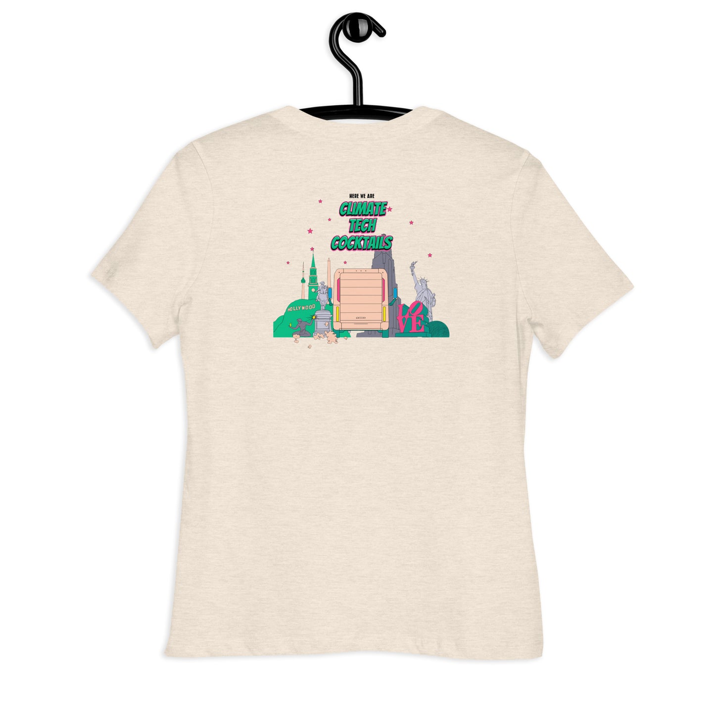 Here I Am Relaxed Fitted T-Shirt