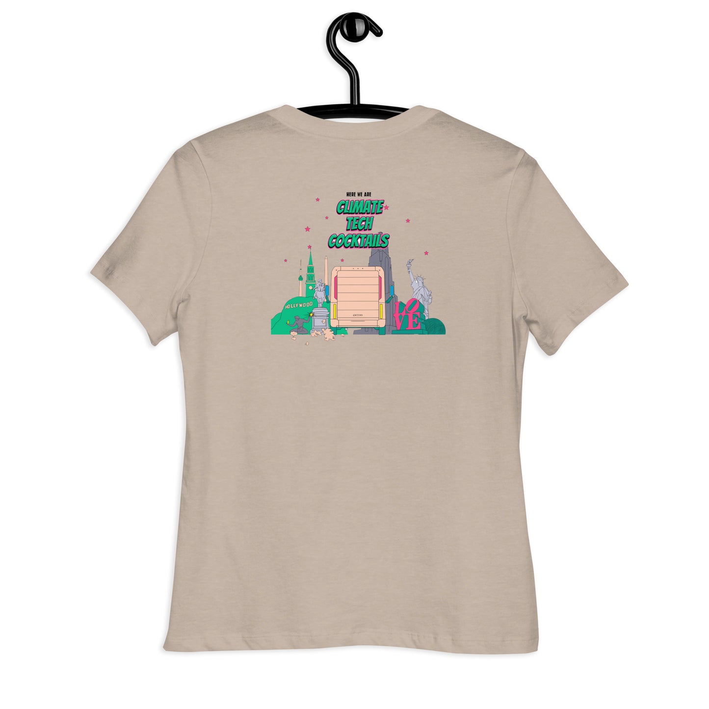 Here I Am Relaxed Fitted T-Shirt